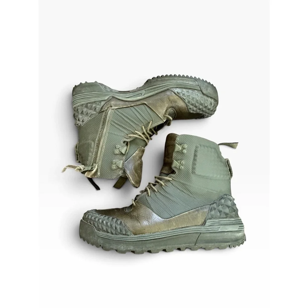 Nike ACG LunarTerra Arktos SP Mens 9.5 Olive Excellent 646104-222 Boots